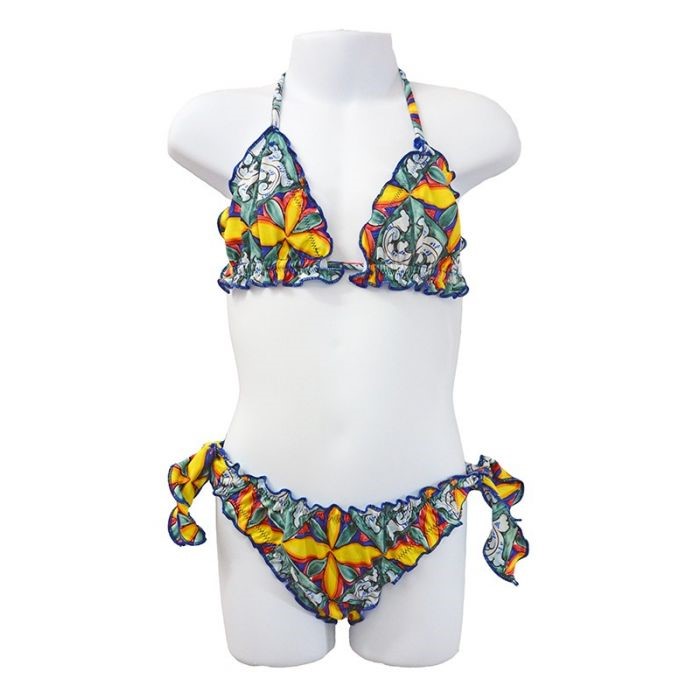 bikini-bambina-maiolica-verde-ramino